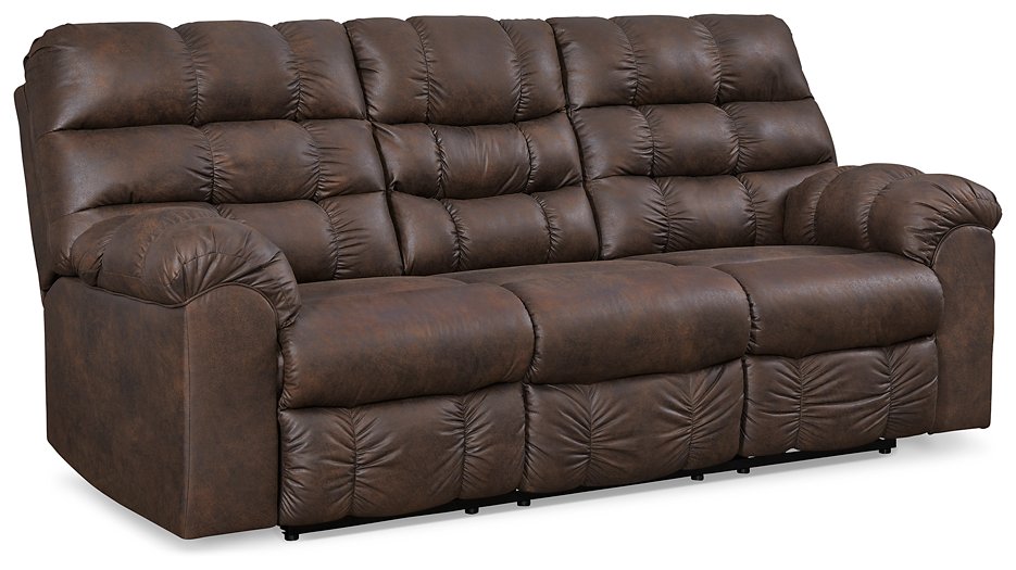 Derwin Reclining Sofa with Drop Down Table (D.O.D)