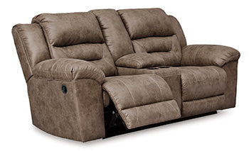 Stoneland Reclining Loveseat with Console (D.O.D)