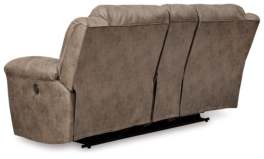 Stoneland Reclining Loveseat with Console (D.O.D)