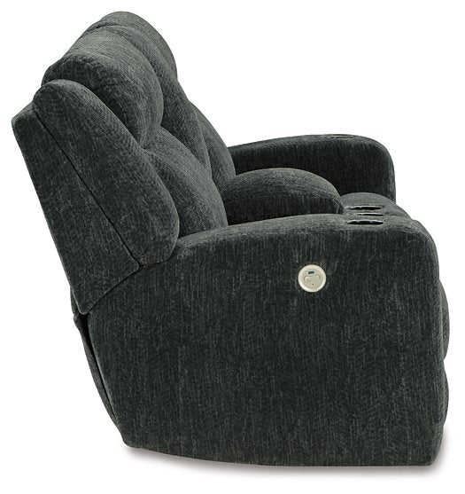 Martinglenn Power Reclining Loveseat with Console