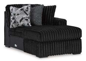 Midnight-Madness Sectional Sofa with Chaise (BFD)