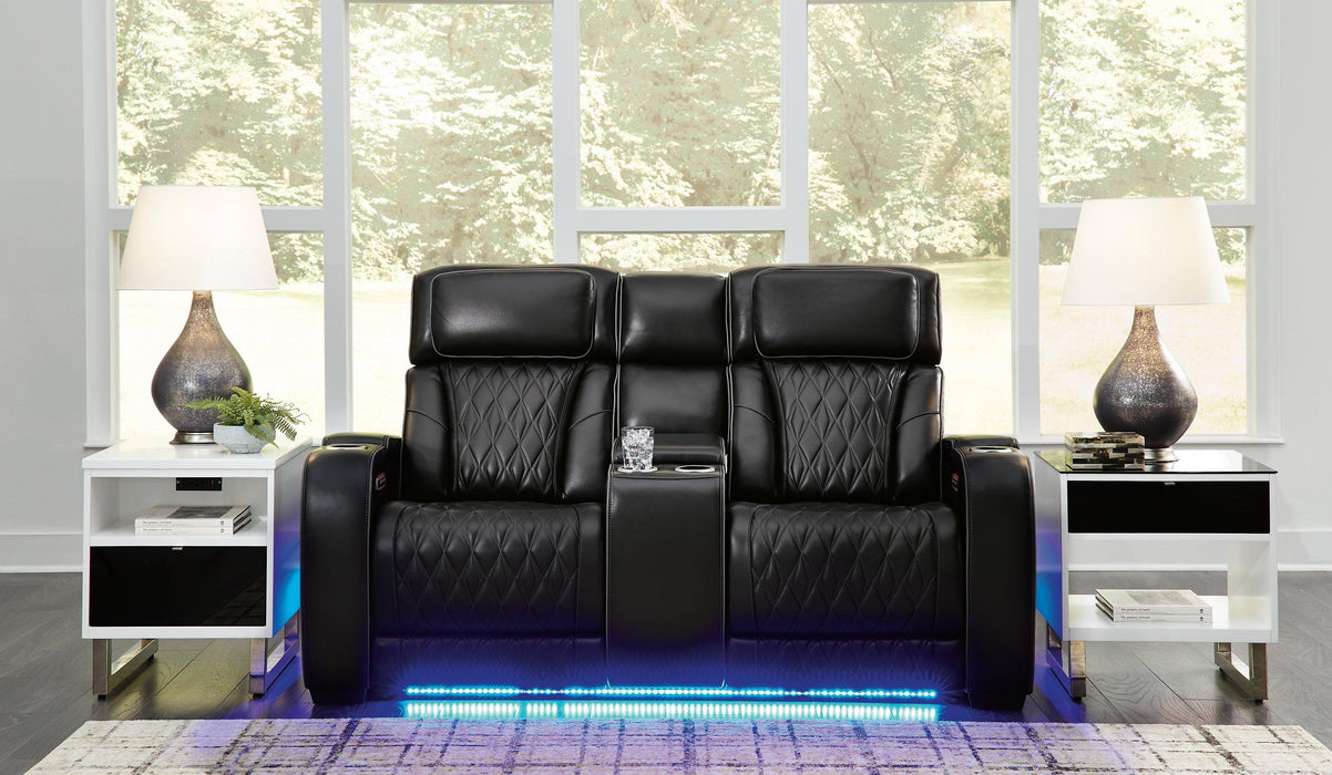 Boyington Power Reclining Loveseat with Console