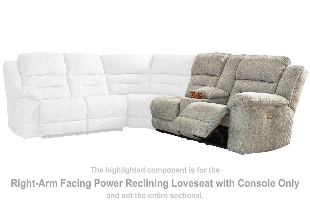 Family Den 3-Piece Power Reclining Sectional