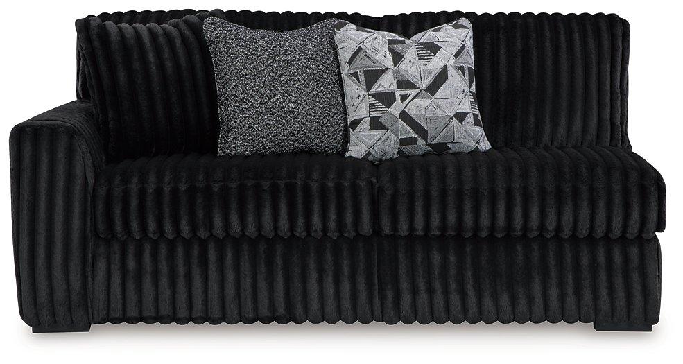 Midnight-Madness Sectional Sofa with Chaise (BFD)