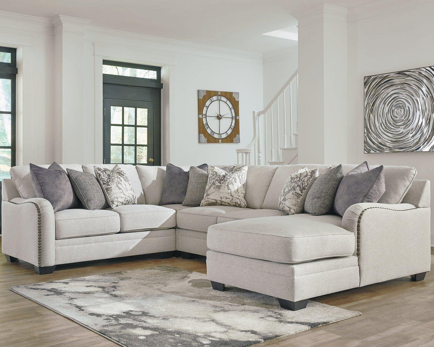 Dellara Sectional with Chaise (CLR)