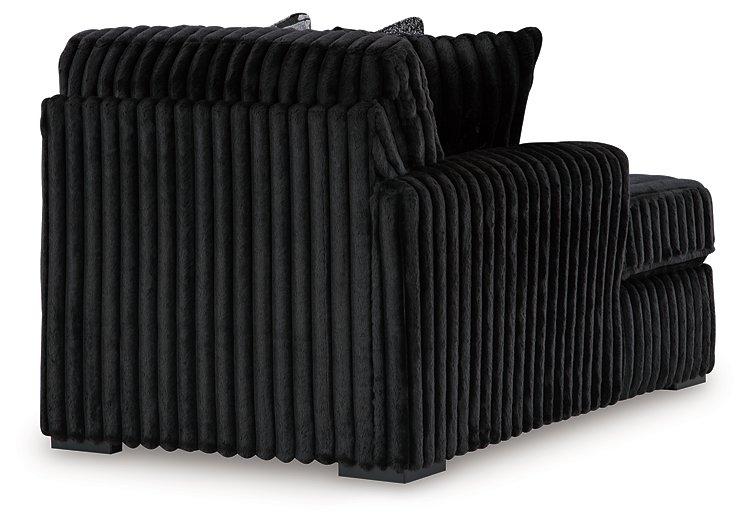 Midnight-Madness Sectional Sofa with Chaise (BFD)