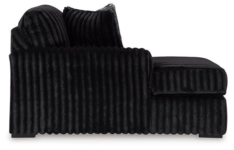 Midnight-Madness Sectional Sofa with Chaise (BFD)