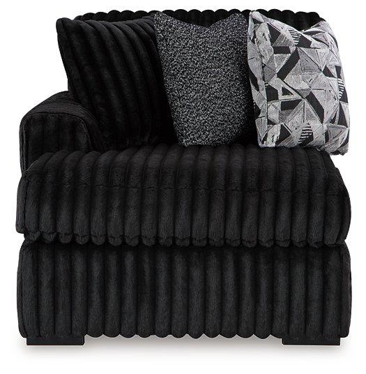 Midnight-Madness Sectional Sofa with Chaise (BFD)